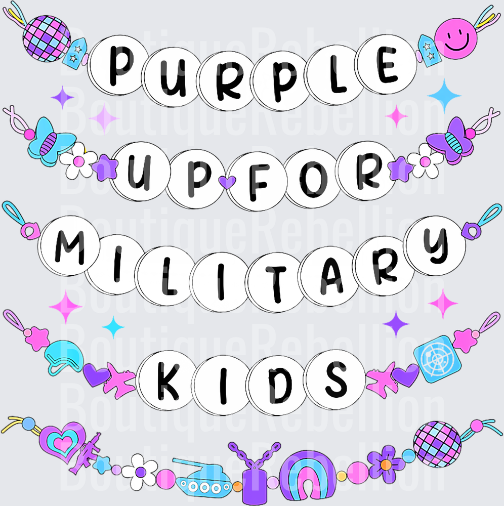 Purple Up Bracelets