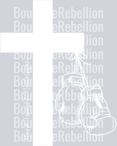 hfh cross gloves white script(1) single DTF Transfer