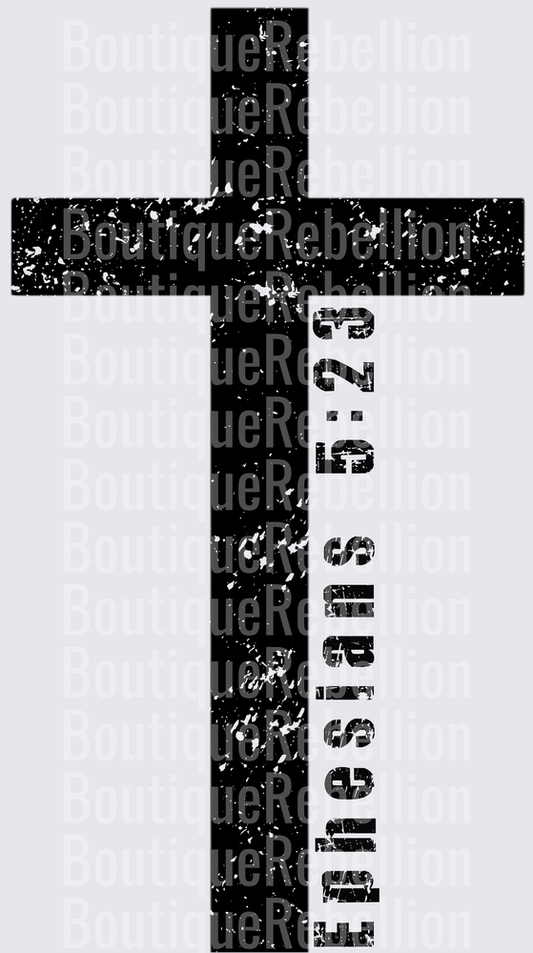Called to lead cross Single DTF Transfer