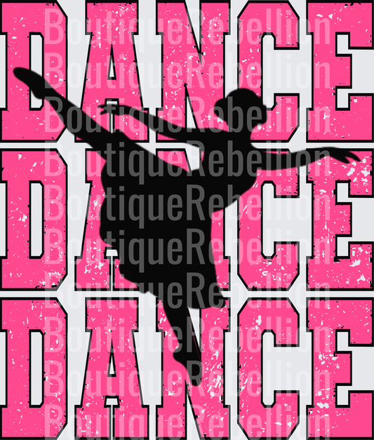 Dance back Single DTF Transfer