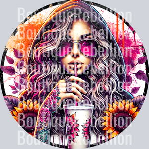 Sunflower Vibes Single DTF Transfer