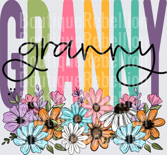 Granny Single DTF Transfer