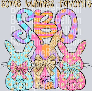 Some Bunnies Favorite SBO Single DTF Transfer