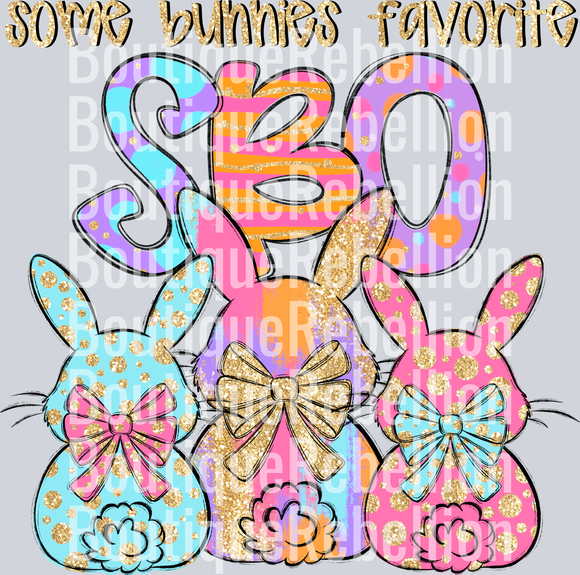Some Bunnies Favorite SBO Single DTF Transfer
