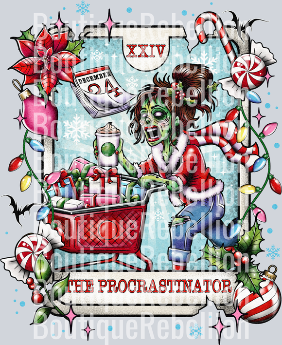 Procrastinator Single DTF Transfer