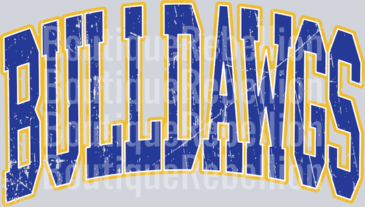 Bulldawgs Distressed