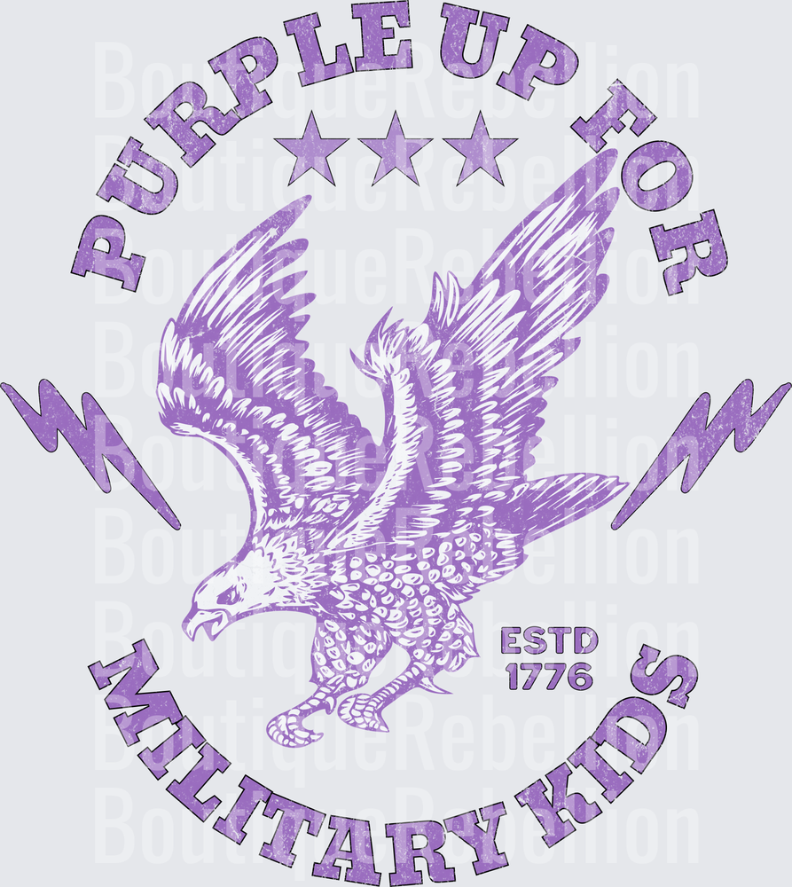 2026 Purple Up Eagle
