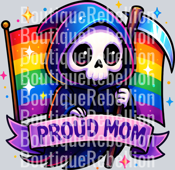 Proud Mom Single DTF Transfer