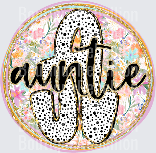 Auntie Single DTF Transfer