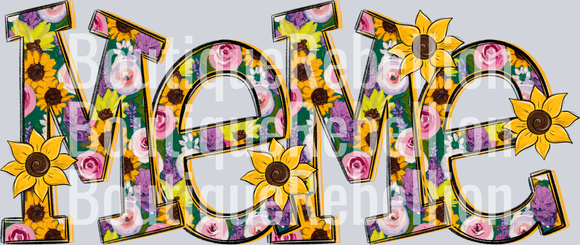 Sunflower Meme Single DTF Transfer