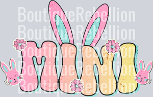 mini easter  single DTF Transfer