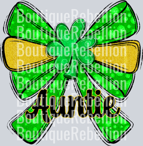 NotLuckyButBlessedAuntie Single DTF Transfer