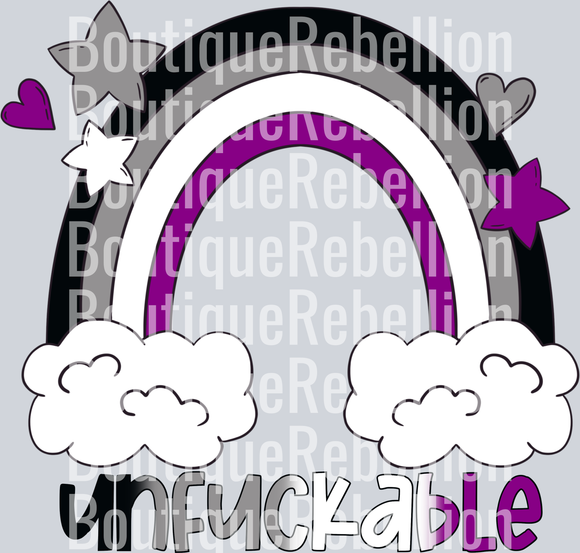Asexual Unfuckable Single DTF Transfer