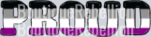 Asexual Proud Single DTF Transfer