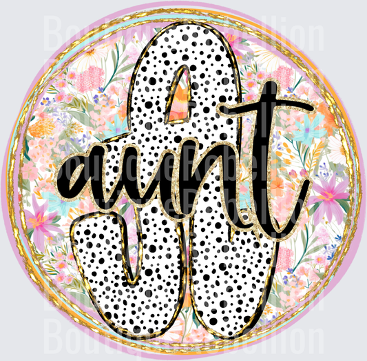 Aunt Single DTF Transfer