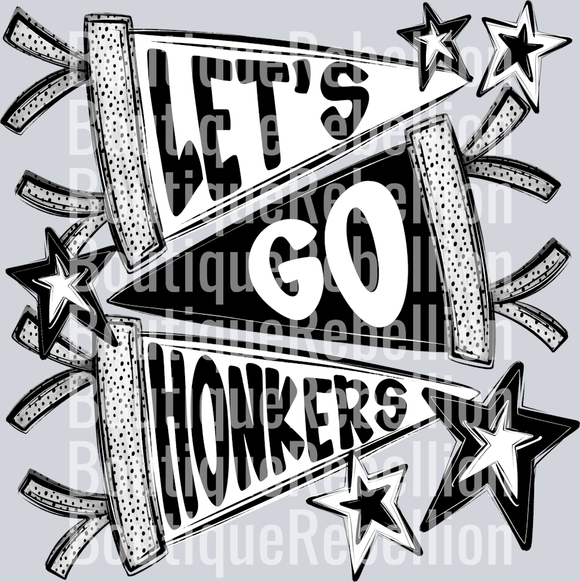Let's Go Honkers Single DTF Transfer