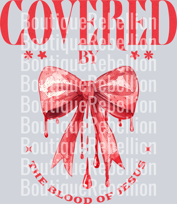 covered by the Blood single DTF Transfer