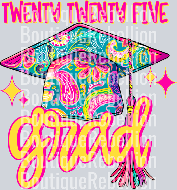 Twenty Twenty Five Grad Single DTF Transfer