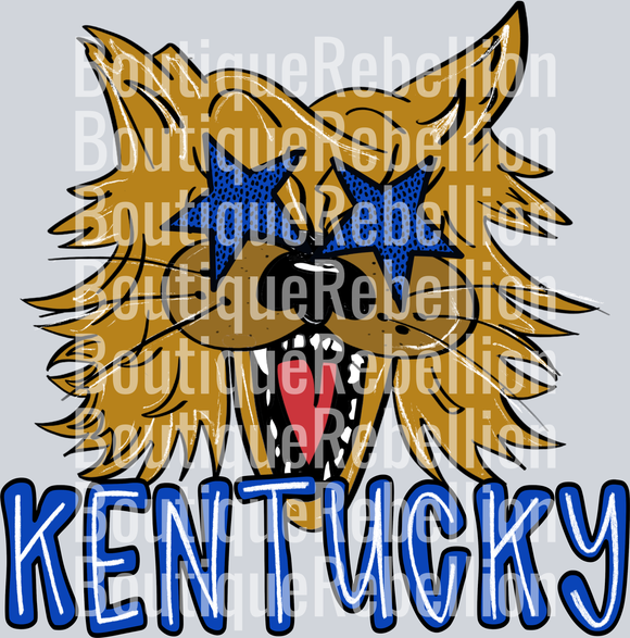 kentucky single DTF Transfer