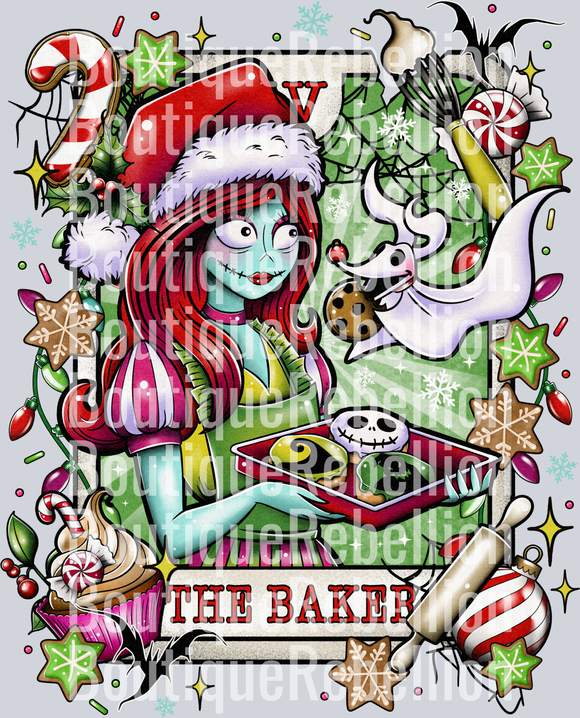 The Baker Single DTF Transfer