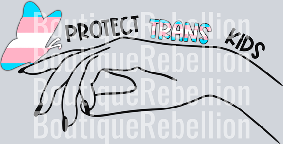 Protect Trans Kids Single DTF Transfer