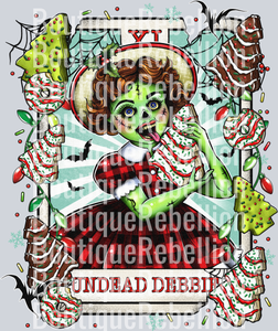 Undead Debbie Single DTF Transfer