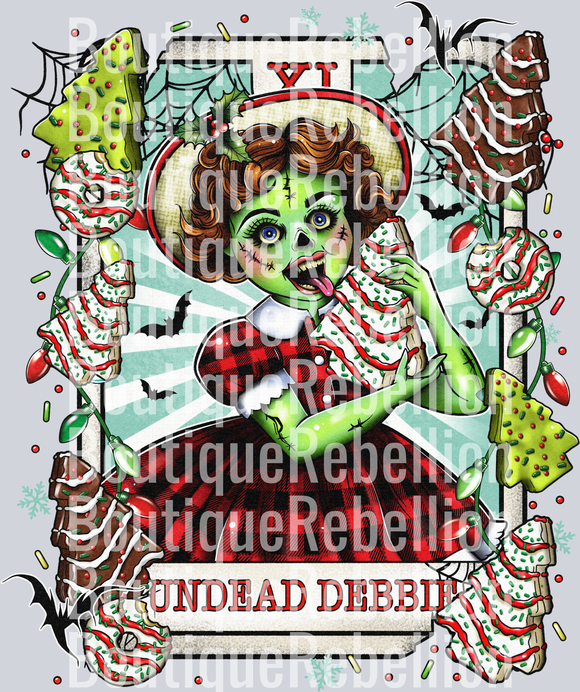 Undead Debbie Single DTF Transfer