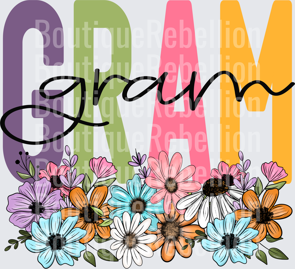 Gram Single DTF Transfer