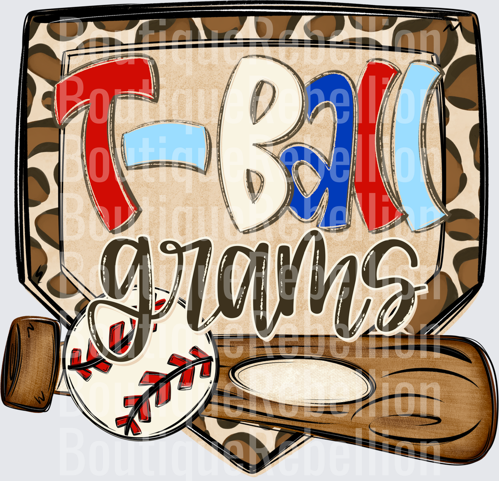 TBall Grams Single DTF Transfer