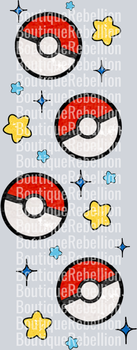 Pokémon Pops Sleeve Single DTF Transfer