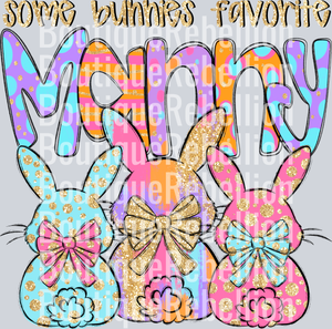 Some Bunnies Favorite Manny Single DTF Transfer