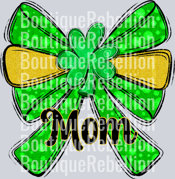 NotLuckyButBlessedMom Single DTF Transfer
