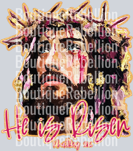 He is Risen single DTF Transfer