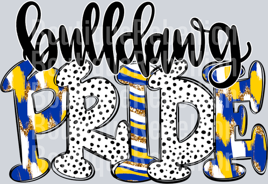 Bulldawg_Pride_Brush_Strokes_Dalmatian_Dots_Royal_Yellow