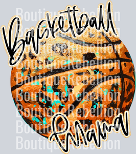 Basketball mama Single DTF Transfer