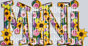 Sunflower Mini Single DTF Transfer