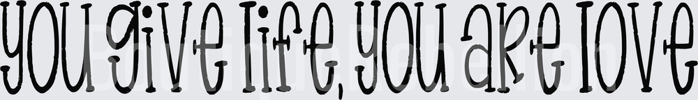 Its your breath Single DTF Transfer