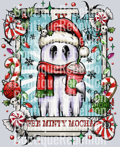Minty Mocha Single DTF Transfer