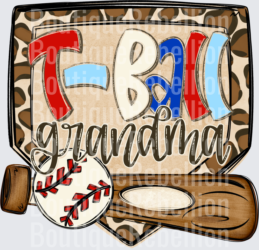 TBall Grandma Single DTF Transfer