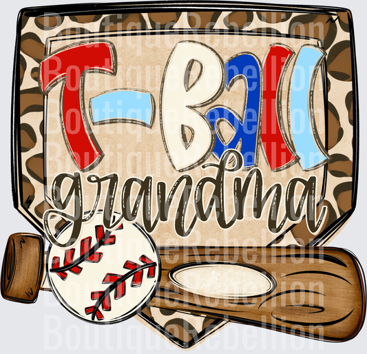 TBall Grandma Single DTF Transfer