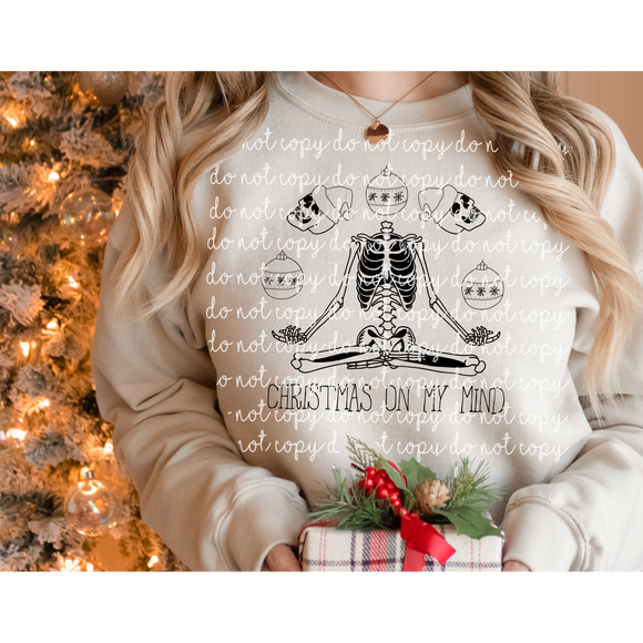 Christmas On My Mind Adult Tee