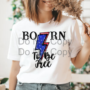 Born To Be Free Adult Tee