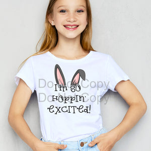 I'm So Hoppin' Excited Youth Tee