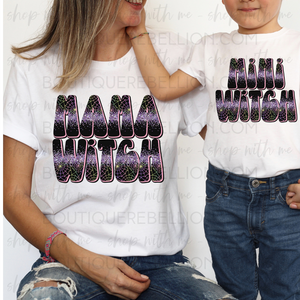 Mama Witch Adult Tee