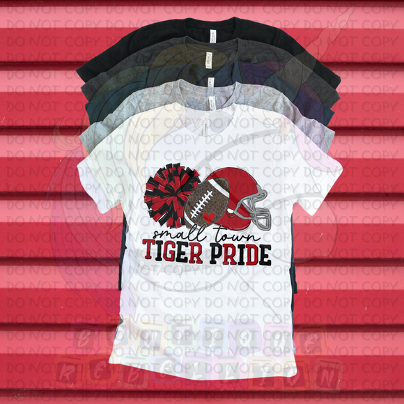 Small Town Tiger Pride Adult Tee